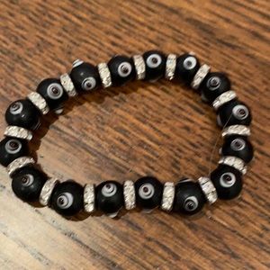 Evil eye stretch bracelet